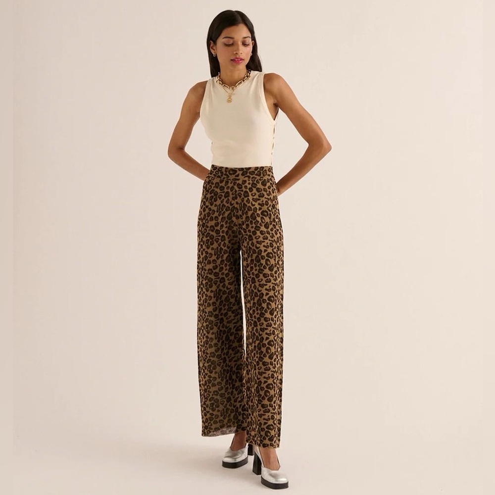 Balzac Paris Leopard Pantalon Piana irise pants XS